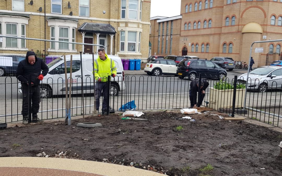 Official railings installed!
